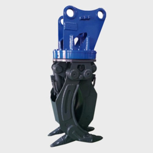 Excavator Attachment (Double-cylinder Wood Grabber)