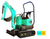 Yuza Mini Excavator YZ12(1.2T)